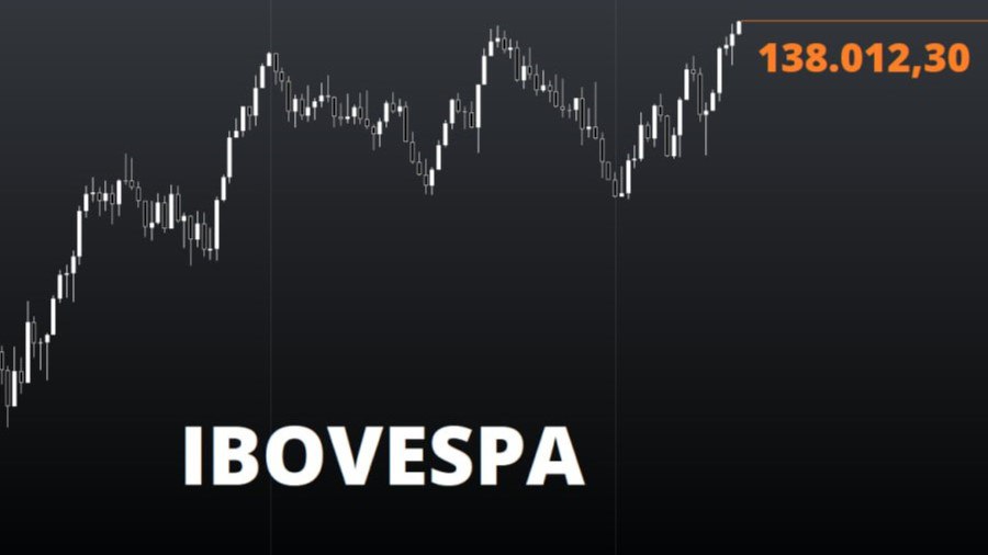 Ibovespa faz história e atinge pela primeira vez a marca de 138 mil pontos.